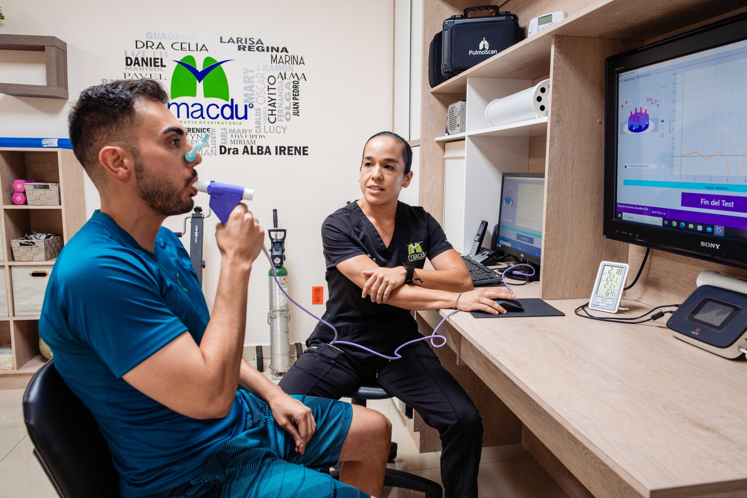 Clinica de Función Pulmonar y Terapia Respiratoria (MACDU)